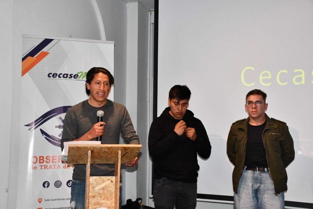Premiación a la Creatividad y Compromiso en la Lucha Contra la Trata de Personas.