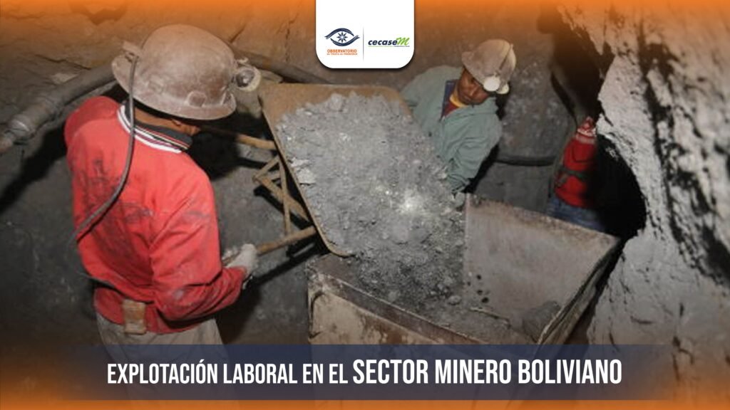 Explotación laboral en el sector minero boliviano