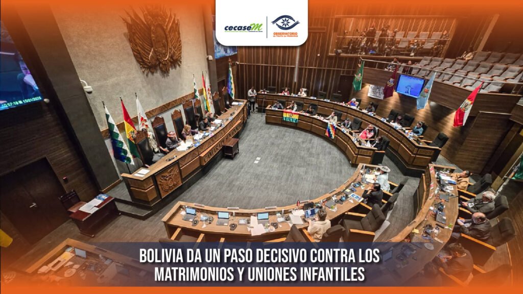Bolivia da un paso decisivo contra los matrimonios y uniones infantiles